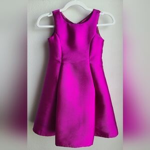 Soprano - Girl's Fuchsia Pleated Dress, Sz 7-8